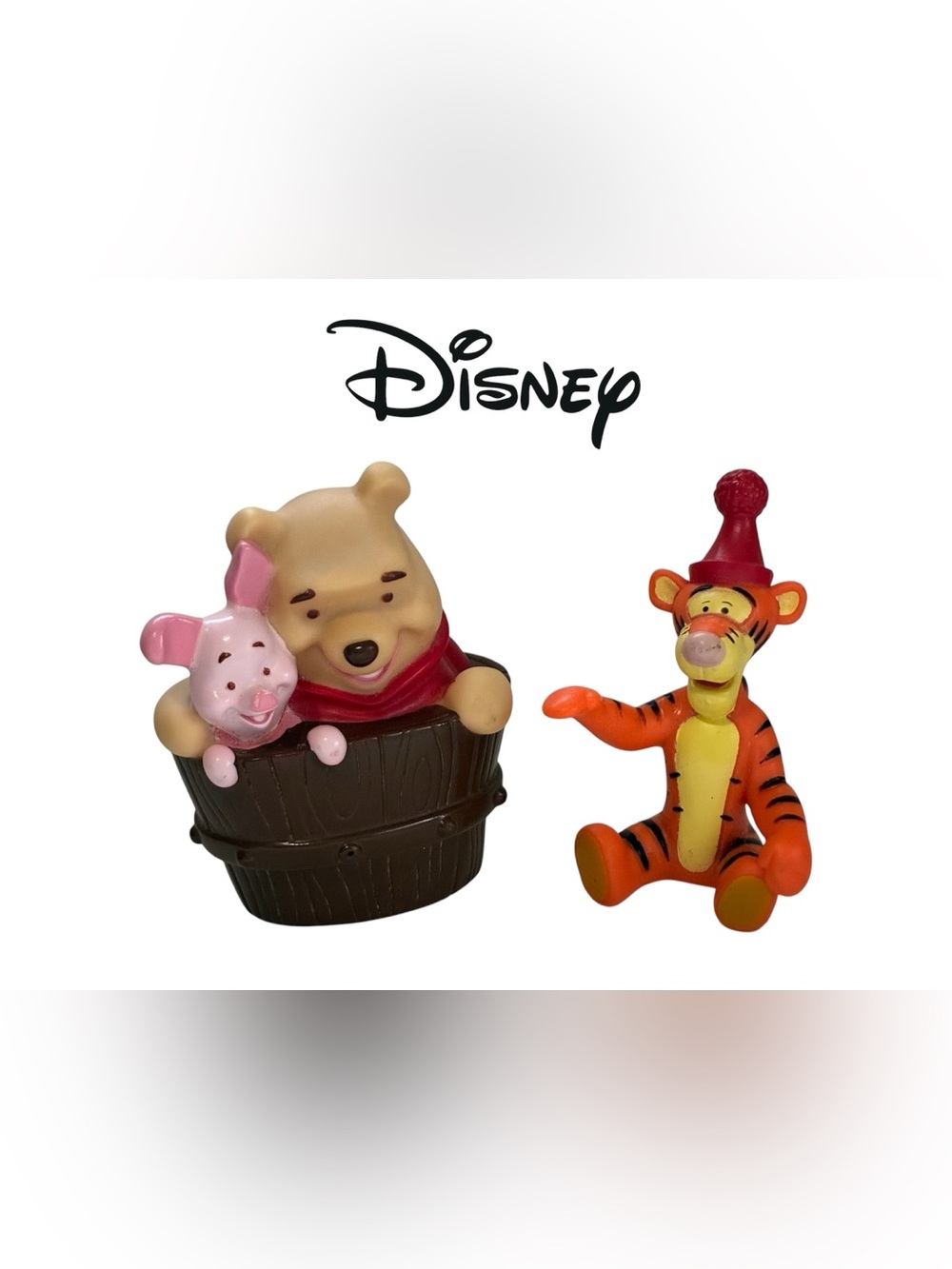 WINNIE-THE-POOH FIGURINES BUNDLE POOH PIGLET TIGGER DISNEY